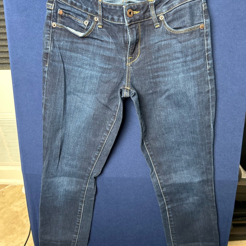 Lucky Brand Women’s Skinny Jeans, Size 0/25 Dark Blue Denim